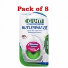 GUM Butlerweave Mint Waxed Gloss w/ Rewindable Dispenser 200 yd (Bulk Pack of 8)
