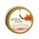 Ogx Quenching Coconut Curls Curling Hair Butter 6.6oz (3 Pack) Bulk by OGX (Organix)