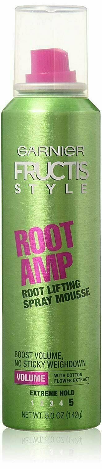 Garnier Fructis Root Amp Lifting Spray Mousse Boost Volume, 5 oz, 2 Pack