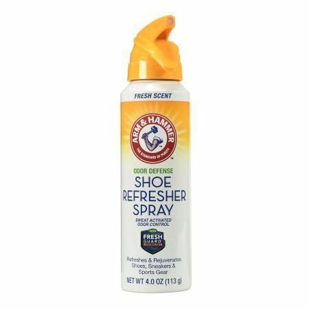 Arm & Hammer Odor Defense Shoe Refresher Spray, Fresh Scent, 4 oz (Bulk Pack of 2)