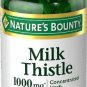 Nature's Bounty Milk Thistle, 1000 mg Herbal Supplement, 50 Softgels (PACK OF 2)