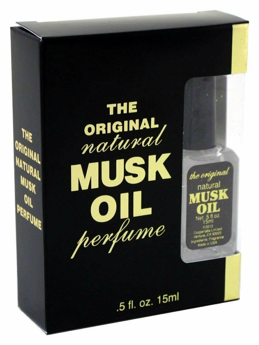 Cabot Musk Oil Original Eau De Parfum 0.5oz. (3 Pack) Bulk