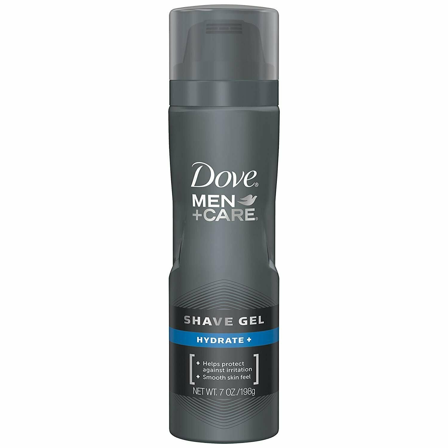 Dove Men+Care Shave Gel Hydrate Plus Anti-Itch Smooth Skin Feel, 7oz, 1 Pack