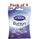 Dr Scholl's Duragel Bunion Cushion, 5 Count Per Pack (PACK OF 4)