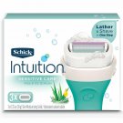 Schick Intuition Sensitive Skin Razor Refills with Aloe & Vitamin E 3 ct, 1 Pack