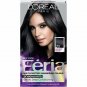 L'Oreal Paris Feria Multi-Faceted Shimmering Color Natural Black, 1 ct, 4 Pack