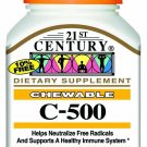 21st Century C 500 Mg Tablets Antioxidant & Immune Support, 110 Count, 12 Pack