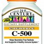 21st Century C 500 Mg Tablets Antioxidant & Immune Support, 110 Count, 12 Pack