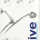 Drive Medical Handheld Shower Head Spray Massager, Chrome