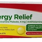 Leader 4 Hour Allergy Relief, 100 Tablets Each (Bulk Pack of 5)