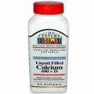 21st Century Calcium +D 600Mg-200U Gelcaps 90 Count (5 Pack) Bulk
