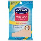 Dr. Scholl's Molefoam Padding, Men's and Women's, 2-Count Packages (Bulk Pack of 8)