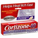 Cortizone 10 Intensive Healing Formula Anti-Itch Cream, 1 Ounce each, Bulk Pack of 6