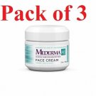 Mederma AG Face Cream Moisturizing Hydrating Skin 2 oz (Bulk Pack of 3)