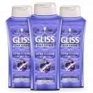 GLISS Hair Repair Shampoo, Extra Volume for Flat or Lifeless Hair, 13.6...