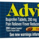 Advil Ibuprofen Advanced Medicine Pain Reliever / Fever Reducer NASAID, 5 Pack