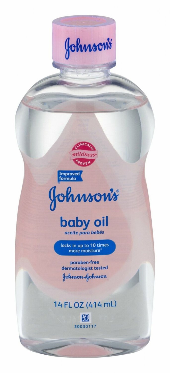 Johnson's Baby Oil Improved Formula Clinically Mildness Proven 14oz (Bulk Pack of 21)