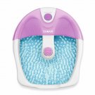 Conair Foot Spa/Pedicure Spa with Soothing Vibration Massage, Lavender/White