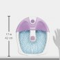 Conair Foot Spa/Pedicure Spa with Soothing Vibration Massage, Lavender/White