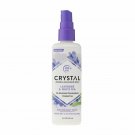 Crystal Essence Mineral Deodorant Spray Lavender & White Tea 4 Ounce, 12 Pack