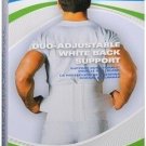 Sport Aid Duo-Adjustable, White Back Support, XL