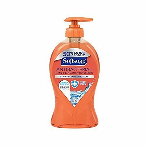 Softsoap Liquid Hand Soap Pump, Antibacterial Crisp Clean, 11.25 Ounce Each...