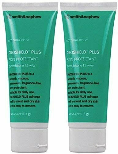 (2 Pack) Bulk ProShield Plus Skin Protectant (Contains 2 - 4oz Tubes - Total of 8oz)
