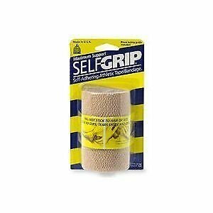 SelfGrip Maximum Support Self Adhering Athletic Tape per Bandage, 1 Inch,...