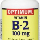 Optimum Vitamin B-2 Tablets, 100 Mg, 100 Count