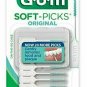 Sunstar GUM Soft Picks Original Removes Food and Plaque 100 Count, Bulk Pack of 5