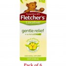Fletcher's Laxative For Kids Liquid Herbal Supplement Root Beer 3.25oz, 6 Pack