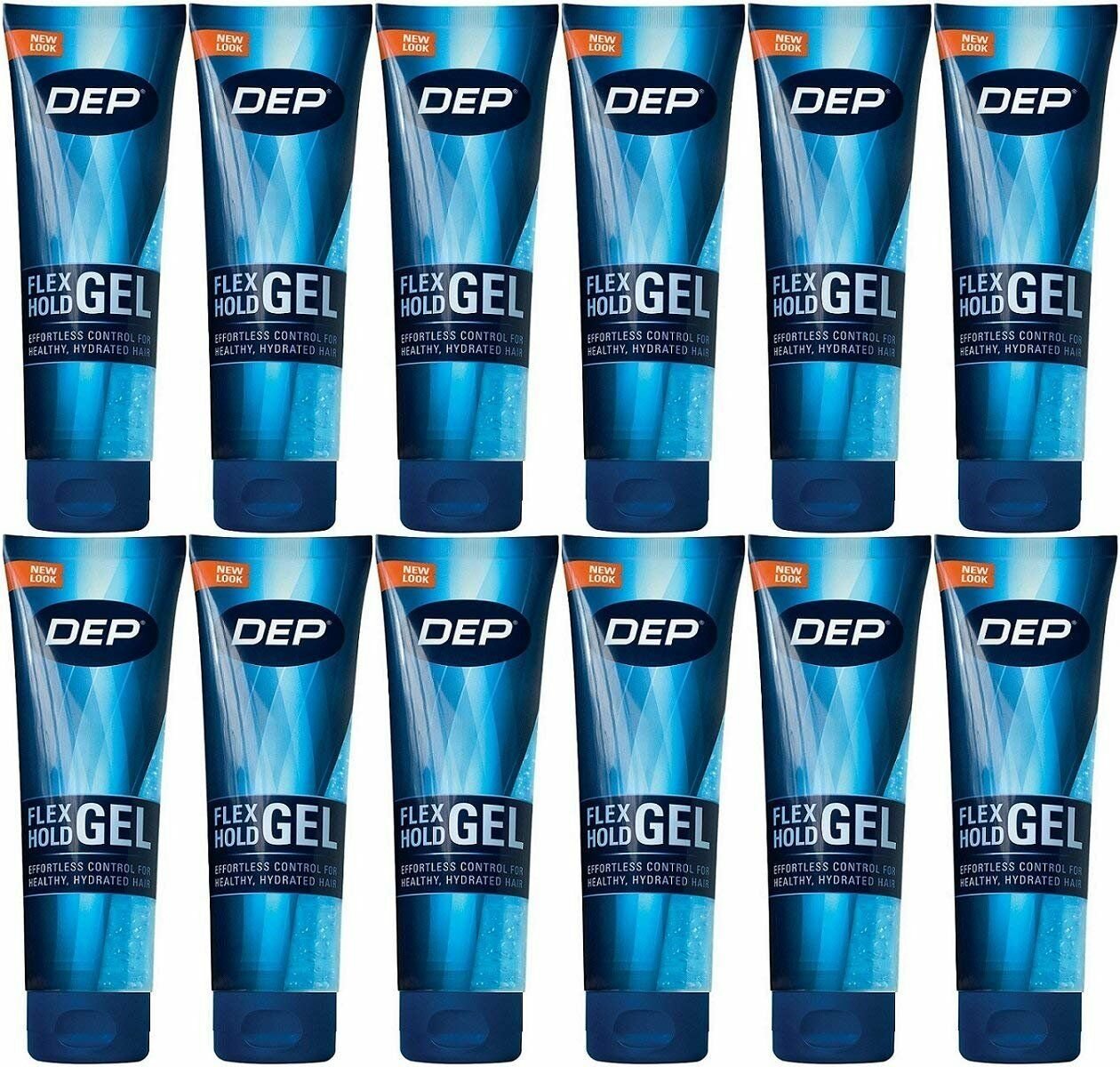 Dep Flex Hold Styling Gel, Travel Size, 2 Ounce (Bulk Pack of 12)