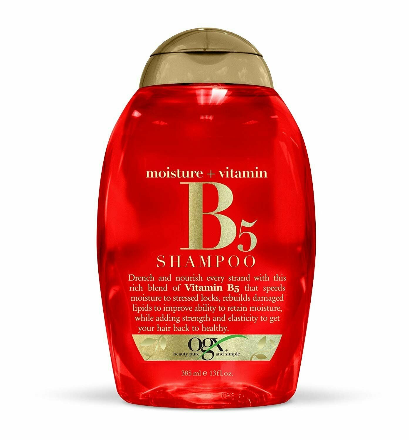 OGX Moisture Plus Vitamin B5 Shampoo, 13 Ounce