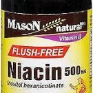 Mason Natural Flush-Free Niacin 500 mg - 60 Capsules, Bulk Pack of 4