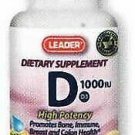 Leader Vitamin D 1000IU Softgels 250 ct