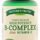 Nature's Truth B-complex Plus Vitamin C Time Released, 100 Count (Bulk Pack of 3)