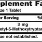 Nature's Bounty Melatonin 3 mg Tablets 120 Tablets (Packs of 4)
