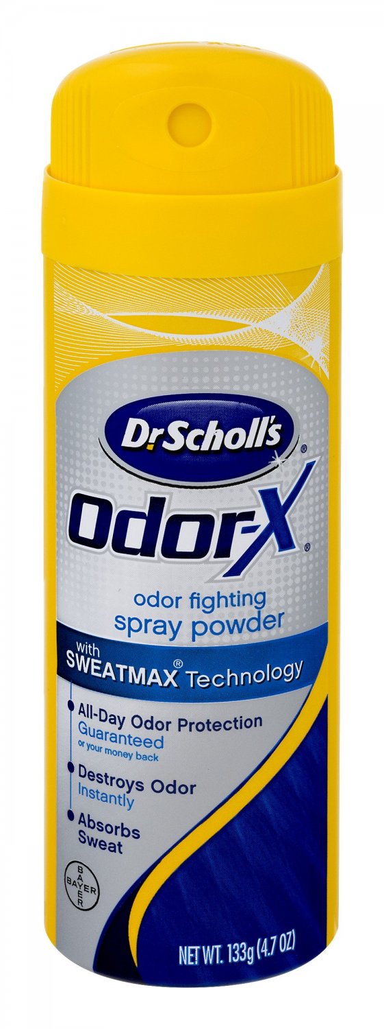 Dr. Scholl's Odor-X Odor Fighting Spray Powder Sweatmax Technology 4.7 oz (3PK)
