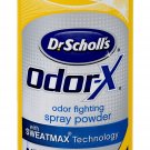 Dr. Scholl's Odor-X Odor Fighting Spray Powder Sweatmax Technology 4.7 oz (3PK)
