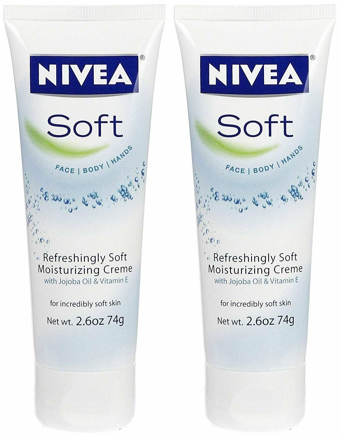 Soft Body Creme, 2.6 oz, 2 pk