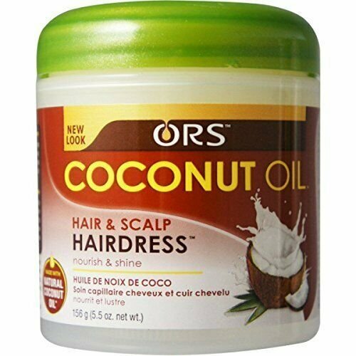 Organic Root Stimulator Coconut Oil Hair and Scalp Hairdress, 5.5 oz Jar, 1 Pack
