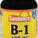Sundance Vitamins B-1 100 mg Tablets for Energy Metabolism 100 Ct (Bulk Pack of 12)