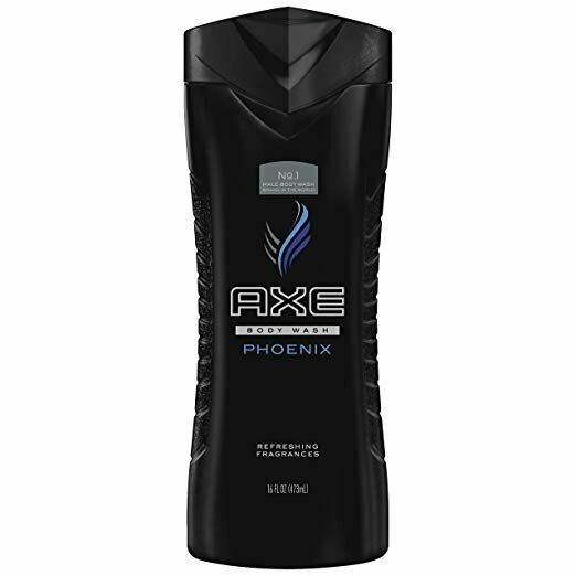 AXE Body Wash for Men Phoenix Fruity Classic Masculine Scent, 16 oz, 4 Pack