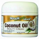 MASON natural Coconut Oil Beauty Cream, 2 Ounce (Bulk Pack of 2)
