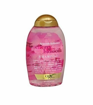 Ogx Shampoo Cherry Blossom 13 Ounce (384ml) (3 Pack) Bulk