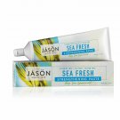 Jason Sea Fresh Strengthening Toothpaste Deep Sea Spearmint 6 oz, 12 Packs