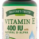 Nature's Truth Vitamin E 400 Complex with Natural D-alpha, 100 Count (Bulk Pack of 3)