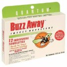 QUANTUM Health Buzz Away Towelette, 12 CT