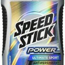 Speed Stick Ultimate Sport Antiperspirant Deodorant All Day Dry, 3oz, 5 Pack