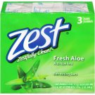 ZEST BATH BAR FRESH ALOE 3X4 OZ
